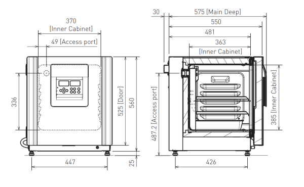 Estufa de incubação com CO2 50 L - Image 10